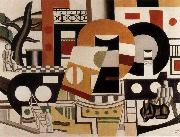 Fernard Leger Drag the boat oil